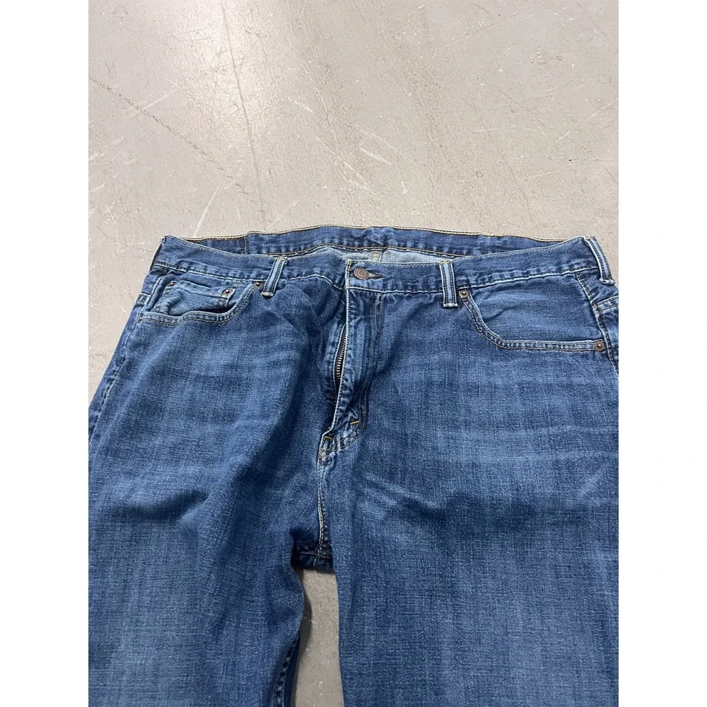 Levi's‎ 569 Baggy Jeans Mens 38x32 Blue Denim Straight Leg Whiskering Streetwear